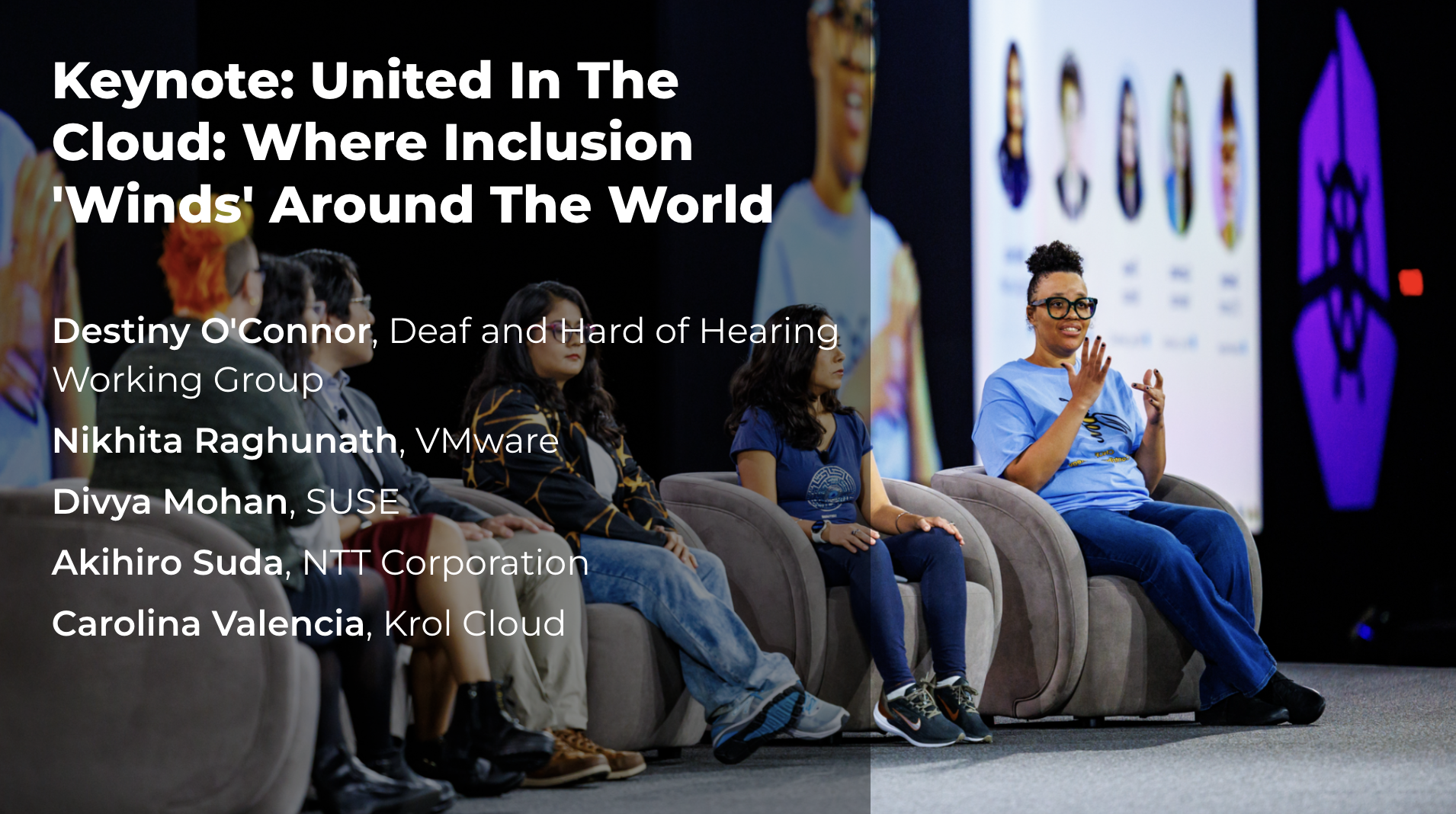 Keynote: United In The Cloud: Where Inclusion 'Winds' Around The World ...